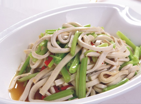芹菜千张丝